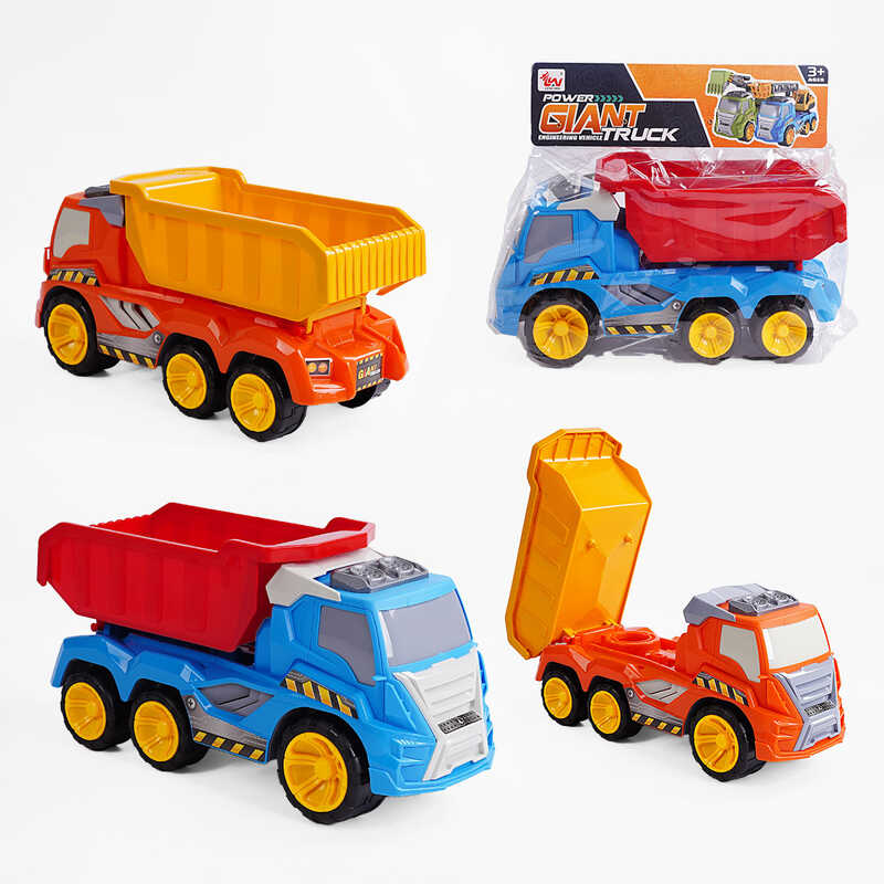 Спецтехніка 900-2 (24/2) 2 кольори, самоскид, інерція, у пакеті