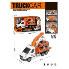 Спецтехніка JS 136 / 136 A (36/2) “Евакуатор“, 2 види, світло, звук, інерційний механізм, рухливі деталі, додаткові аксесуари, в коробці