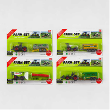 Спецтехніка SQ 82012-2 B (384/2) 4 види, металопластик, на листі, ВИДАЄТЬСЯ ТІЛЬКИ МІКС ВИДІВ