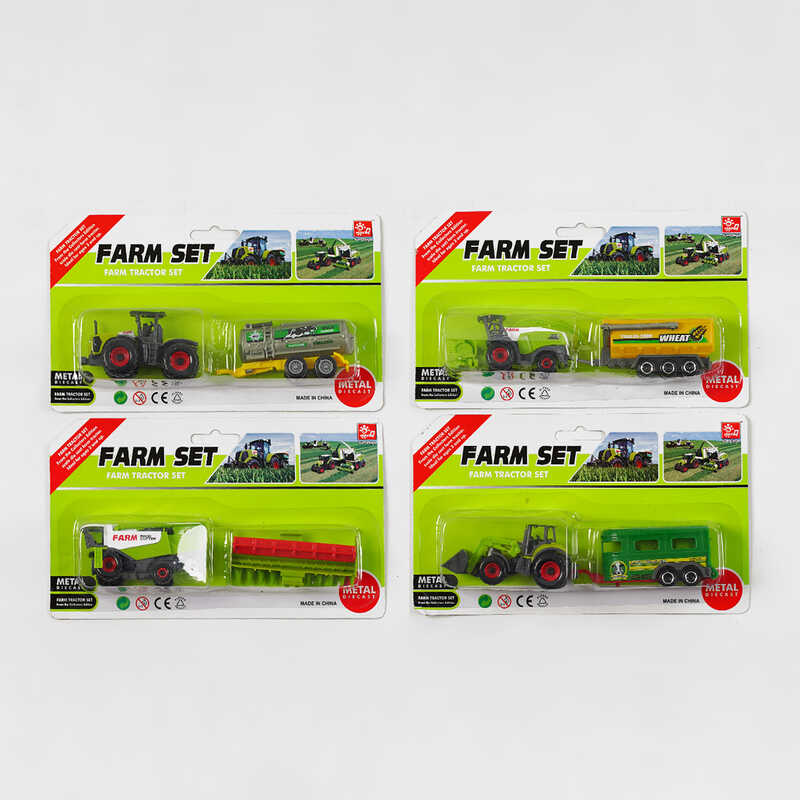 Спецтехніка SQ 82012-2 B (384/2) 4 види, металопластик, на листі, ВИДАЄТЬСЯ ТІЛЬКИ МІКС ВИДІВ