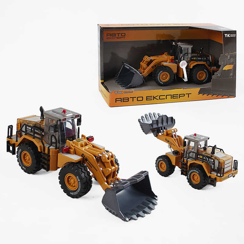 Спецтехніка TK-61715 (36) “Авто Експерт“, металопластик, 1:40, звук, світло, інерція, рухомі елементи, в коробці