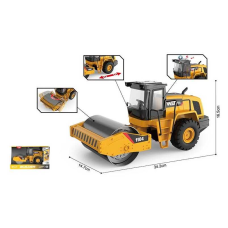 Спецтехніка WY 1104 A (12) “Дорожній каток”, звук, підсвічування, інерція, гумові колеса, масштаб 1:10, в коробці
