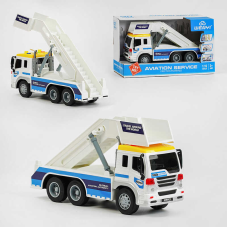 Спецтехніка WY 290 A (24) “Трап“, звук, світло, 3 кнопки, рухомі елементи, інерція, у коробці