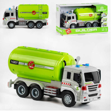 Спецтехніка WY 311 A (24) “Автомобіль-цистерна“, світло, звук, 4 активні кнопки, у коробці
