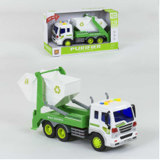 Спецтехніка WY 320 B “Сміттєвоз“ (24) інерція, світло, звук, в коробці