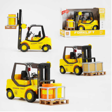 Спецтехніка WY 691 A / 92A (24) “Навантажувач“, 2 види, підсвічування, звуки, в коробці