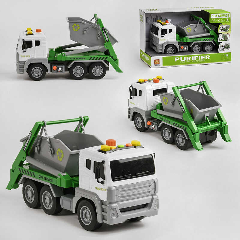 Спецтехніка WY 821 A (18) світло, звук, помповий механізм, в коробці Спецтехніка WY 821 A (18) світло, звук, помповий механізм, в коробці