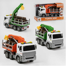 Спецтехніка WY 840 A/B (18) 2 кольори, на батарейках, інерція, помповий насос, світло, звук, в коробці