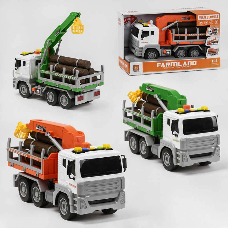 Спецтехніка WY 840 A/B (18) 2 кольори, на батарейках, інерція, помповий насос, світло, звук, в коробці Спецтехніка WY 840 A/B (18) 2 кольори, на батарейках, інерція, помповий насос, світло, звук, в коробці