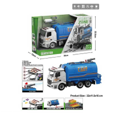 Спецтехніка YW 9082 C (24/2) світло, звук, інерція, водяна помпа, конструктор, в коробці