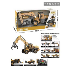 Спецтехніка YW 9102 B (24/2) звуки, підсвічування, інерція, конструктор, викрутка, рухомі деталі, в коробці