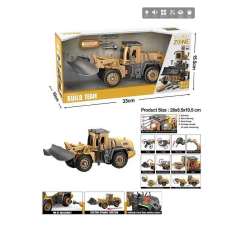 Спецтехніка YW 9102 H (24/2) звуки, підсвічування, інерція, конструктор, викрутка, рухомі деталі, в коробці