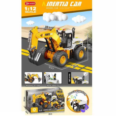 Спецтехніка ZH 815-3 (24) 1:12, інерція, гумові шини, підсвічування, парогенерація, звуки, рухливі елементи, піпетка, в коробці