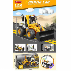Спецтехніка ZH 815-6 (24) 1:12, інерція, гумові шини, підсвічування, парогенерація, звуки, рухливі елементи, піпетка, в коробці