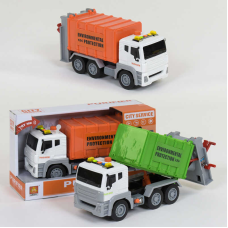 Спецтехніка з повітряною помпою WY 820 A / WY 820 B (18) 2 кольори, світло, звук, інерція, масштаб 1:12, в коробці