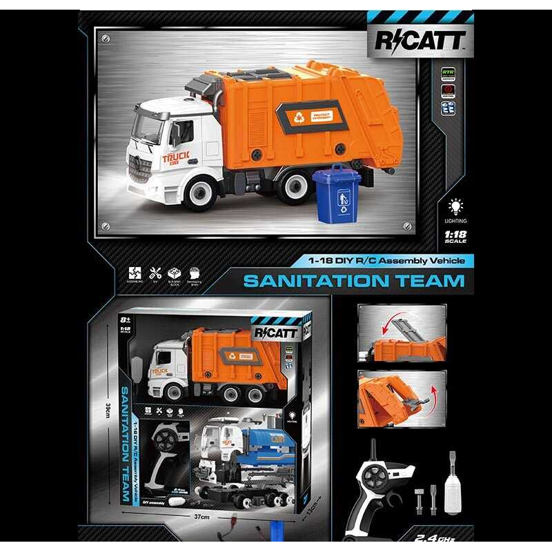 Спецтехніка на радіокеруванні YWS 982 D (12/2) DIY, масштаб - 1:18, пульт 2,4 GHz, акумулятор 3,7 V, підсвічування, платформа для конструктора, викрутка, в коробці Спецтехніка на радіокеруванні YWS 982 D (12/2) DIY, масштаб - 1:18, пульт 2,4 GHz, акумулятор 3,7 V, підсвічування, платформа для конструктора, викрутка, в коробці