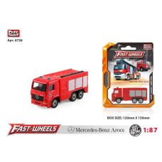 Спецтехніка 6726 (204) “Play Smart“, “Пожежна машина“, металопластик, на листі