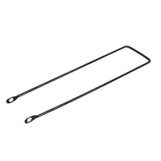 Стійка для кошика велосипеда KS-10045 (250) довжина 45см, сталева, чорна 