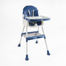 Стільчик для годування Toti Т-40517 (1) сталева конструкція, матеріал тканини PU, знімний столик, корзинка, в коробці