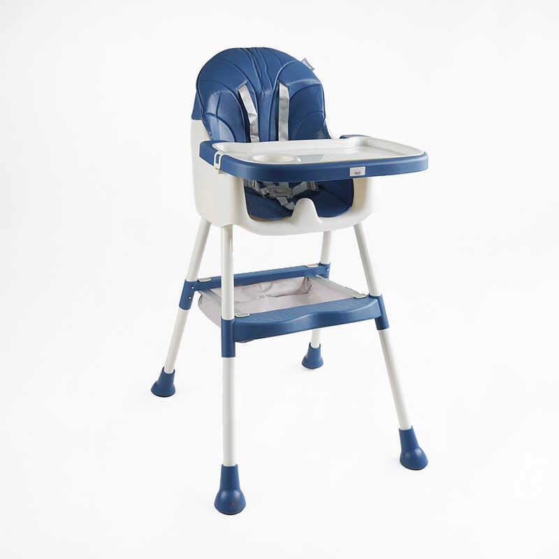 Стільчик для годування Toti Т-40517 (1) сталева конструкція, матеріал тканини PU, знімний столик, корзинка, в коробці