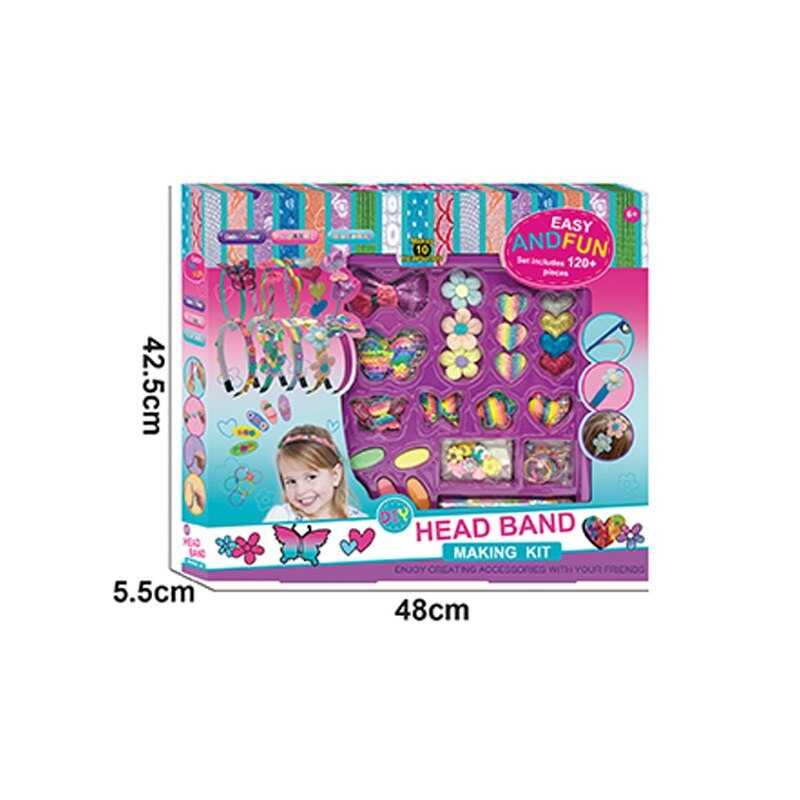 Створи прикрасу 7006 (24/2) обруч, прикраси, блискітки, клей, скотч, в коробці Створи прикрасу 7006 (24/2) обруч, прикраси, блискітки, клей, скотч, в коробці