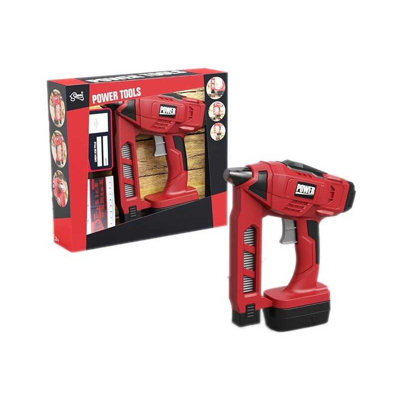 Степлер для цвяхів T 1469 (48/2) звук, підсвічування, аксесуари, в коробці