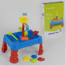Столик для піску і води 107 (8) 24 ел., в коробці