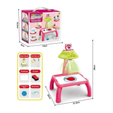 Столик з проєкторм ZF 1004 C (60) на батарейках, герой, підсвітка, диски, фломастери, в коробці