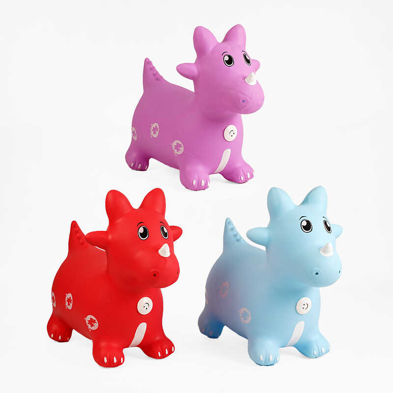 Стрибун гумовий C 60274 (24) 3 види, “Динозаврик”, ВИДАЄТЬСЯ МІКС ВИДІВ