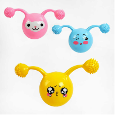 Стрибун гумовий C 60277 (120) 3 види, “Смайлик”, ВИДАЄТЬСЯ МІКС ВИДІВ