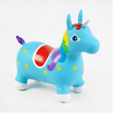 Стрибун гумовий M 02521 (30) “Єдиноріг“, вага 1300 грамів, у пакеті