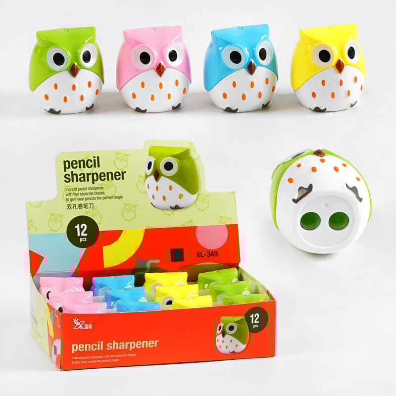 Стругачка C 60876 (120) ЦІНА ЗА 12 ШТУК В БЛОЦІ, “Сова“