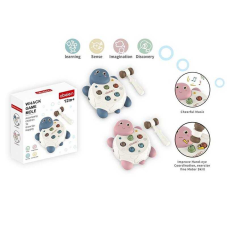 Стукалка 59003 (72) 2 кольори, “Черепашка”, молоточок, мелодії, фрази англійською мовою, від батарейок, в коробці