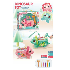 Стукалка B 046 (18) 2 кольори, 5 в 1, пальчикова гра, магнітна риболовля, в коробці