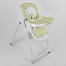 Стільчик для годування Toti W-56077 (1) м“який PU, м“який вкладиш, 4 колеса, знімний столик, в коробці