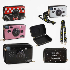 Сумочка C 67130 (120) “Фотоапарат”, розмір — 17,5х5,5х10,7 см, ВИДАЄТЬСЯ ТІЛЬКИ МІКС ВИДІВ, у пакеті