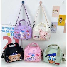 Сумочка C 67987 (200) текстильна, одне відділення, знімний регульований ремінець, ВИДАЄТЬСЯ ТІЛЬКИ МІКС ВИДІВ, у пакеті