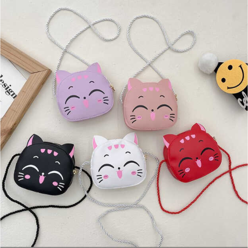 Сумочка C 67990 (500) “Котик”, одне відділення на змійці, в пакеті, ВИДАЄТЬСЯ ТІЛЬКИ МІКС ВИДІВ