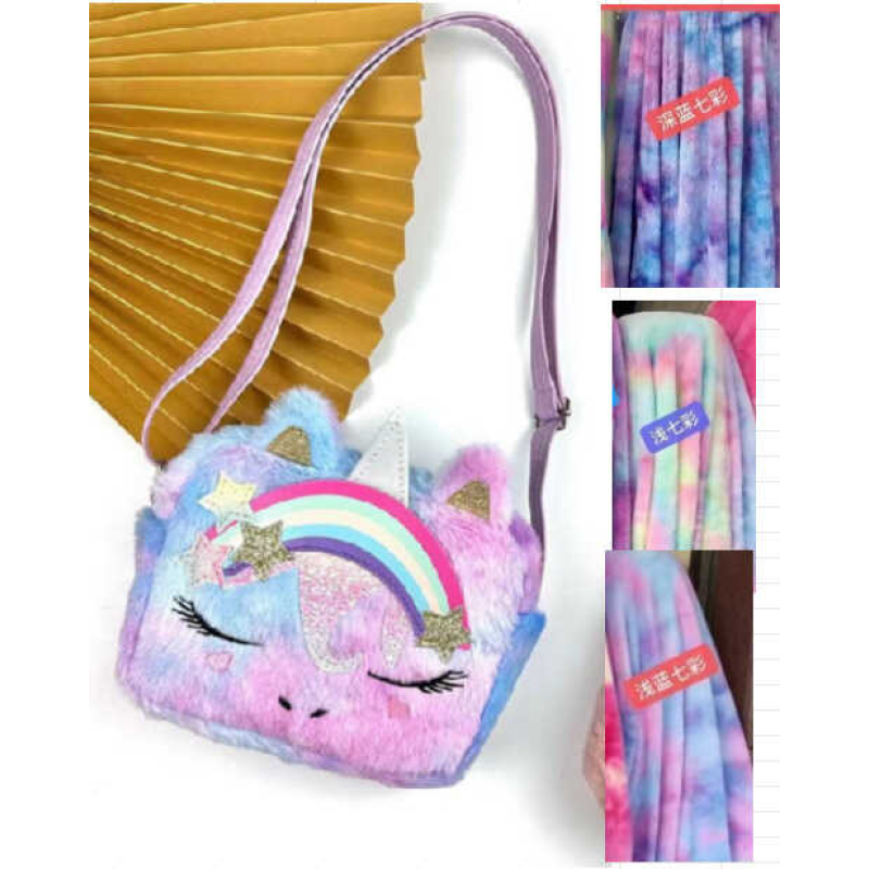 Сумочка C 69258 (100) “Єдиноріг”, 1 відділення на блискавці, регульований ремінець, в пакеті