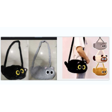 Сумочка M 18692 (90) “Котик”, 1 відділення, на блискавці, ремінець, ВИДАЄТЬСЯ ТІЛЬКИ МІКС ВИДІВ