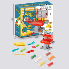 Тісто для ліплення 2938 C (48) 6 кольорів тіста, формочки, аксесуари, в коробці