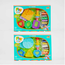 Тісто для ліплення 5838-126 (36) 2 види, 8 кольорів, аксесуари, у коробці