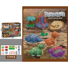 Тісто для ліплення 8661 (36/2) 6 кольорів тіста, форми, екструдери, в коробці