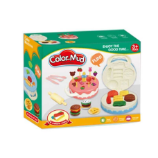 Тісто для ліплення 8817 (72/2) 7 пакетиків із тістом, форми, інструменти, посуд, в коробці