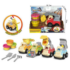 Тісто для ліплення SM 8107 (60/2)  3 кольори тіста, екструдери, форми, інструменти, машинка, в коробці