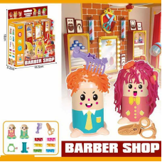 Тісто для ліплення SM 8112 (120/2) “Перукарня“, 2 екструдери, 6 пачечок тіста для ліплення, гребінець, ножиці, в коробці