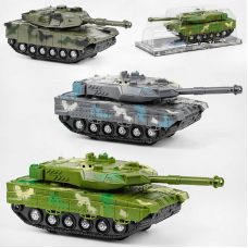 Танк 383-23 D/24D/24D1 (48/2) “Tank Model“, 2 кольори, світло, інерція, тріскачка, рухоме дуло, у слюді