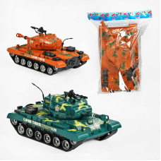 Танк H 888-1 (36/2) 2 види, інерція, рухлива башта, автомат, у пакеті 