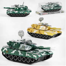 Танк M 1 A2-C 13 (36/2) “Armed Chariot“, інерція, тріскачка, рухомі елементи, в слюді