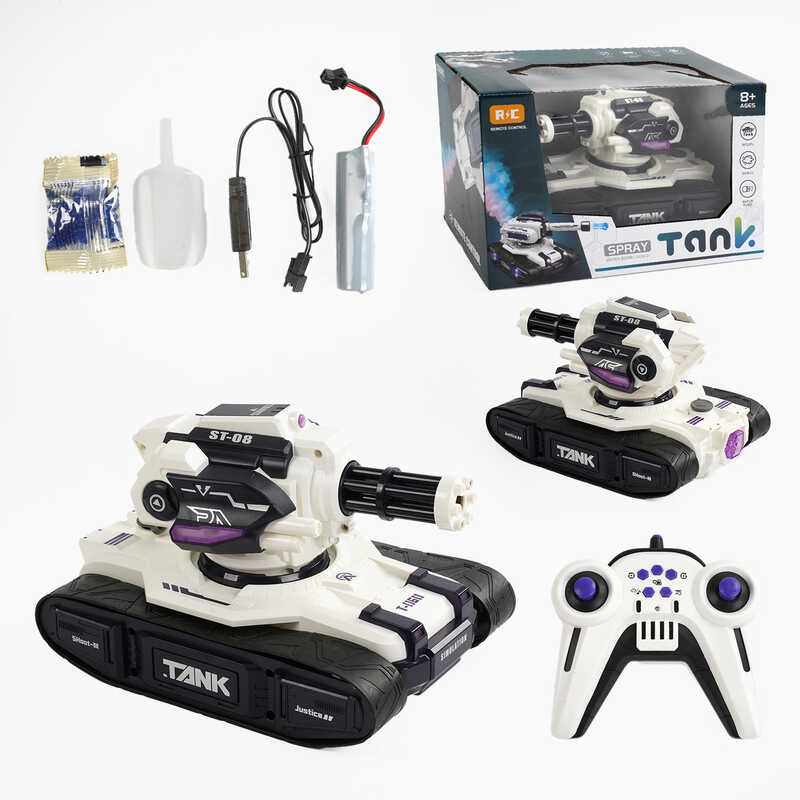 Танк на радіокеруванні 399 D-9 (24/2) гусеничний хід, світло, звук, парогенератор, стріляє орбізами, обертання на 360°, пульт 2.4 G, акум. 3.7V, в коробці Танк на радіокеруванні 399 D-9 (24/2) гусеничний хід, світло, звук, парогенератор, стріляє орбізами, обертання на 360°, пульт 2.4 G, акум. 3.7V, в коробці